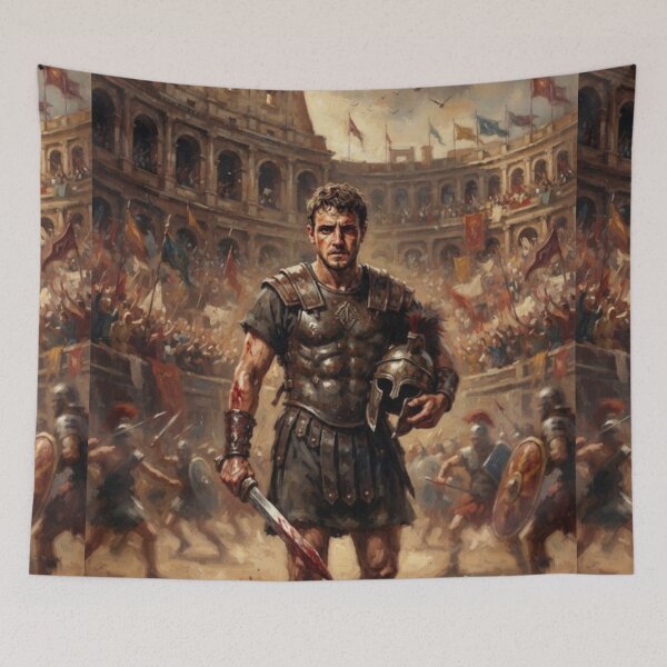Item preview, Gladiator II Historical Epic Action Drama Tribute Art Poster designed and sold by Art's Diner.