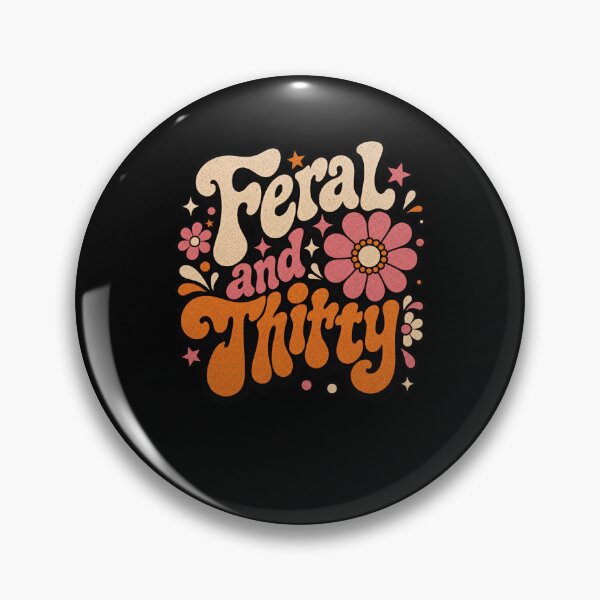 Item preview, Feral and Thirty Groovy Retro 70s Style designed and sold by snowry.
