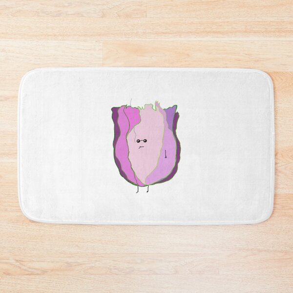 Item preview, Cool Jazz Cabbage Whimsical Pink Vegetable Cartoon Art designed and sold by DumpsterJuicee.