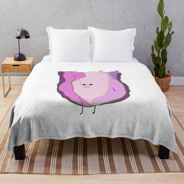 Item preview, Cool Jazz Cabbage Whimsical Pink Vegetable Cartoon Art designed and sold by DumpsterJuicee.