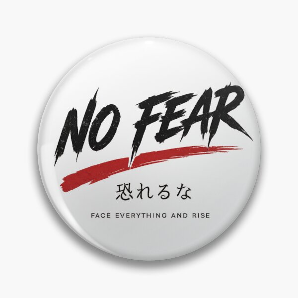 Item preview, No Fear Japanese Streetwear Typography designed and sold by Hamlali-Studio.