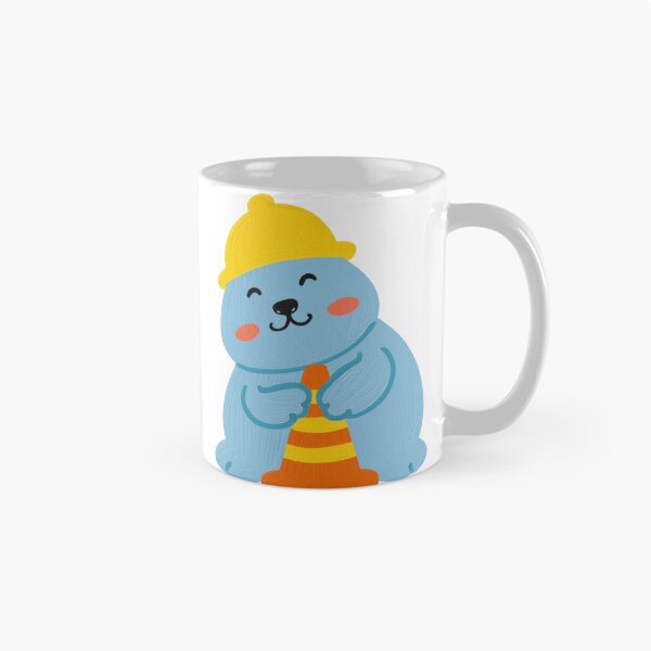 Item preview, Cute Neil the Seal with Traffic Cone Textured Oil Painting designed and sold by The Emoji Vibe.
