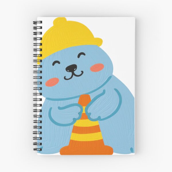 Item preview, Cute Neil the Seal with Traffic Cone Textured Oil Painting designed and sold by The Emoji Vibe.
