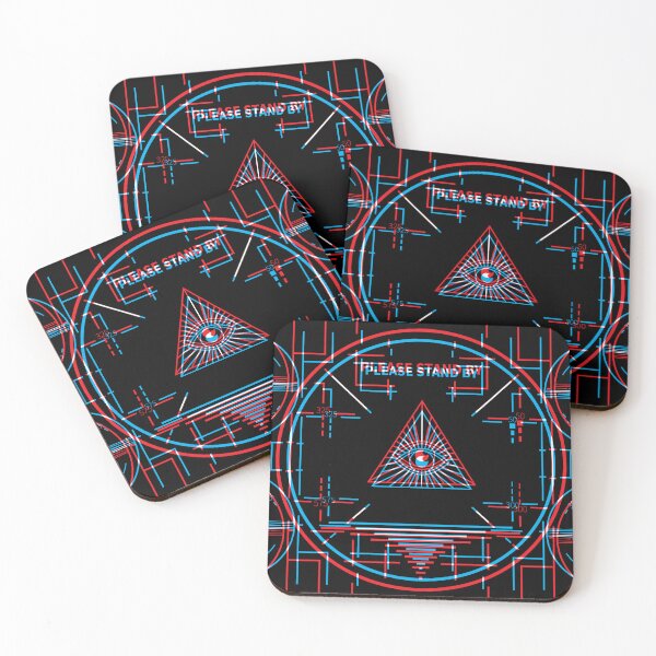 Item preview, Illuminati Stand By Glitch - Dark 2 designed and sold by animinimal.