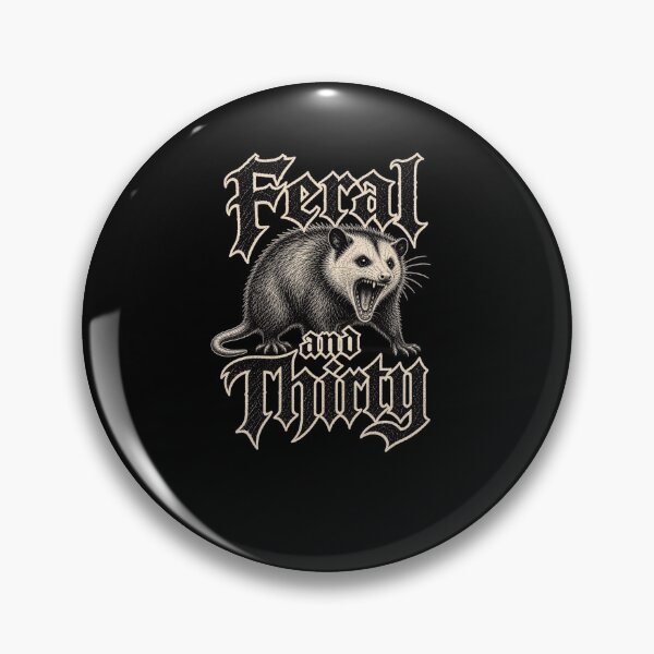 Item preview, Feral and Thirty Opossum Wild Animal Design designed and sold by snowry.