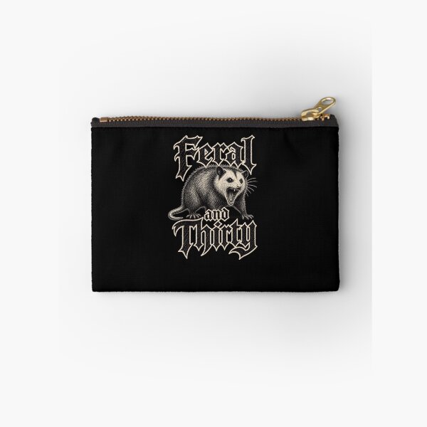 Item preview, Feral and Thirty Opossum Wild Animal Design designed and sold by snowry.
