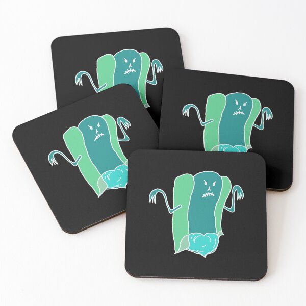 Item preview, Cursed Soul Hotdog Funny Spooky Green Ghost Food Illustration designed and sold by DumpsterJuicee.