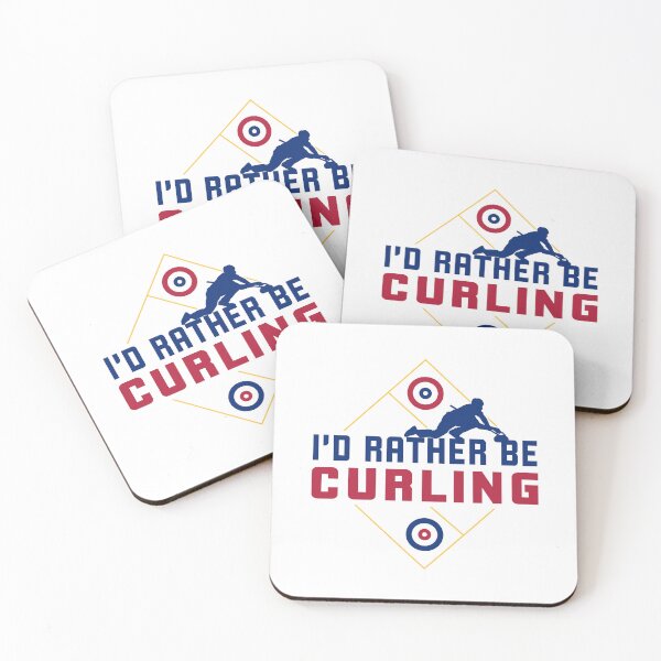 Item preview, I'd Rather Be Curling designed and sold by 6 Ring Dynasty.