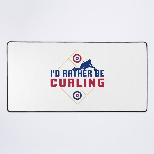 Item preview, I'd Rather Be Curling designed and sold by 6 Ring Dynasty.