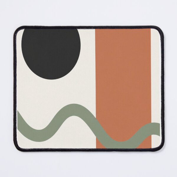 Item preview, Minimalist Scandinavian Abstract Shapes Graphic Print designed and sold by Gameshalah's Designs Hub.