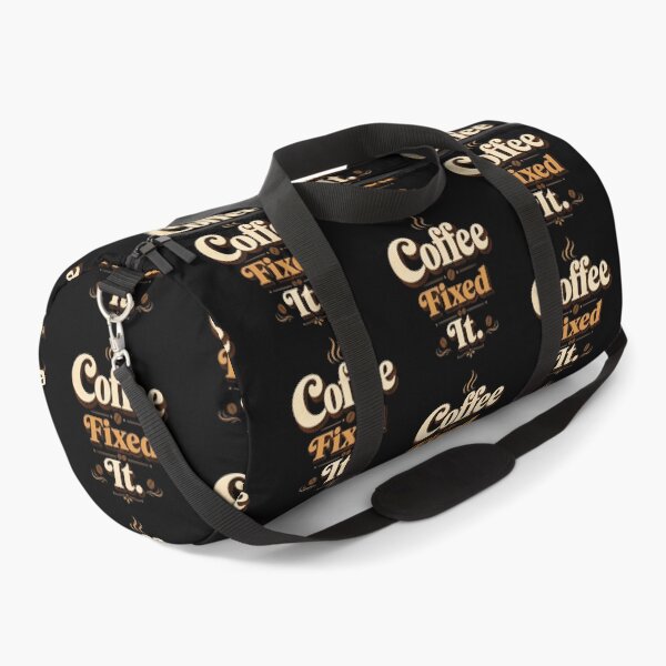 Item preview, Coffee Fixed It. | Funny Coffee Retro Typography Design designed and sold by Irene Catchmind.