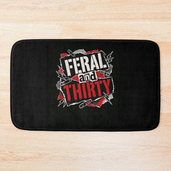 Item preview, Feral and Thirty Punk Rock Style 30th Celebration designed and sold by snowry.