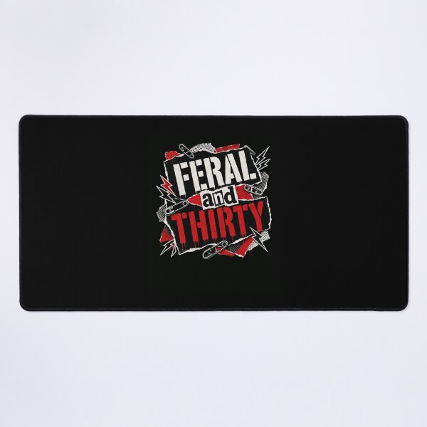 Item preview, Feral and Thirty Punk Rock Style 30th Celebration designed and sold by snowry.