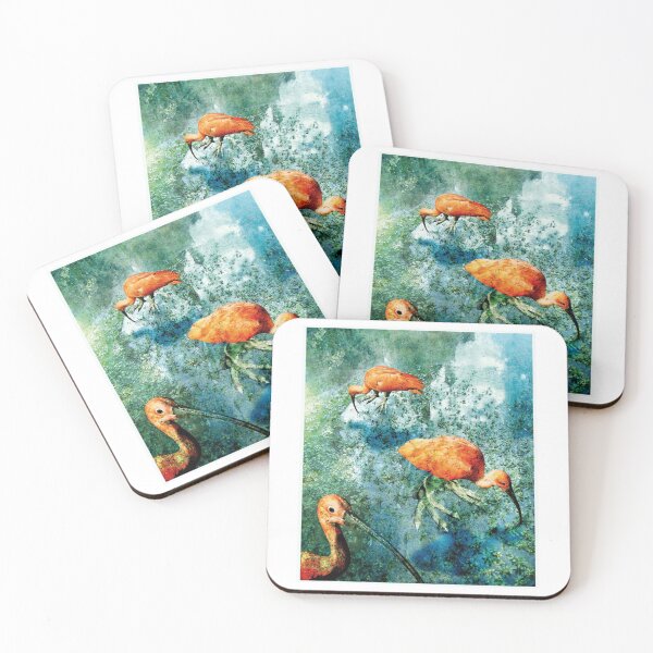 Item preview, Scarlet Ibis Artistic Nature designed and sold by whitingartists.