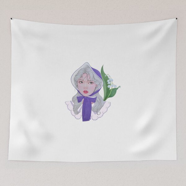 Item preview, Lily of the Valley Girl designed and sold by KJAStudio.