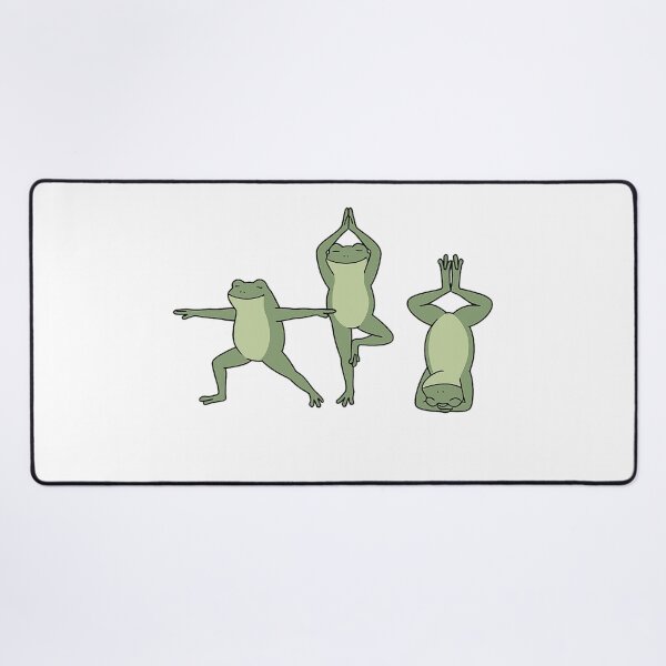 Item preview, Zen Yoga Frogs Trio Cute designed and sold by wingoo22.