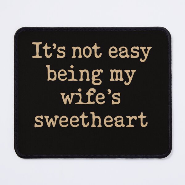Item preview, Funny Husband Typography Design - Wife's Sweetheart Vintage Tee designed and sold by FrameFlow.