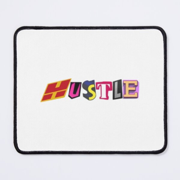 Item preview, Hustle Colorful Ransom Letter designed and sold by RokenrolTEXT.