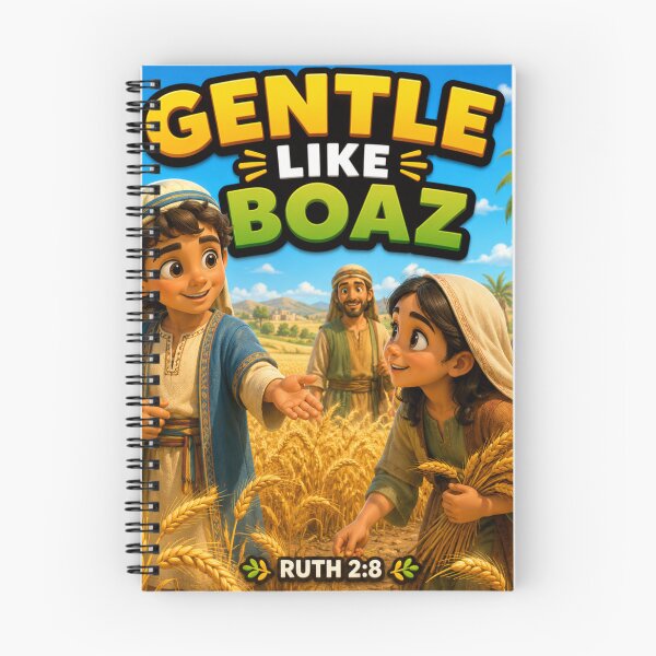 Item preview, Gentle Like Boaz | Christian Kids Bible Hero Cartoon Design designed and sold by Dexters Inspiring Creations.