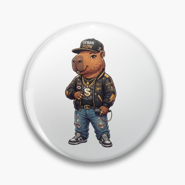 Item preview, Urban Flow Capybara designed and sold by CHRISMARTE.