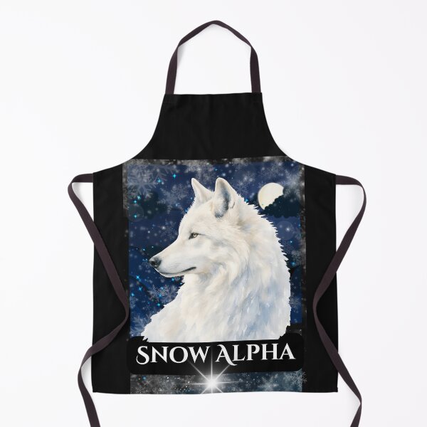 Item preview, Snow Alpha Wolf designed and sold by MountainRoisin.