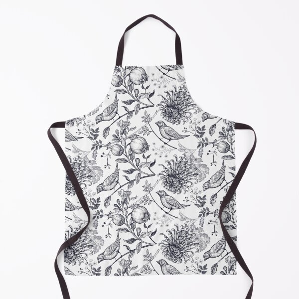 Item preview, Blue and White Chinoiserie: Elegant Bird & Floral Seamless Pattern designed and sold by SugarCore.