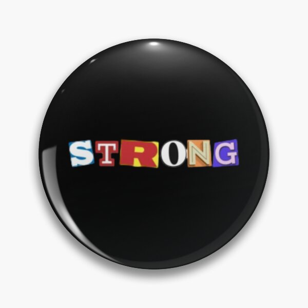 Item preview, Strong Colorful Typography designed and sold by RokenrolTEXT.