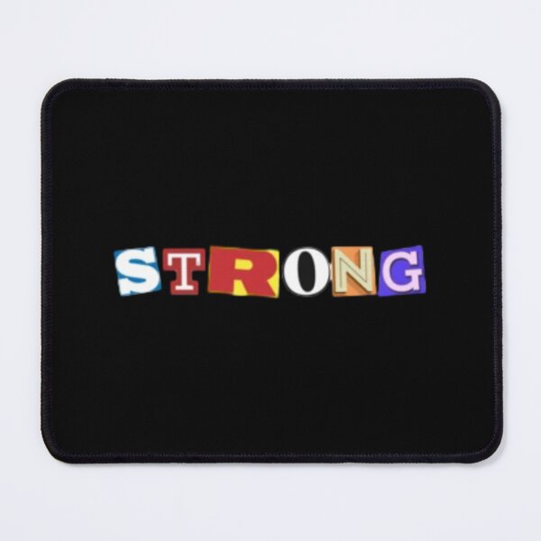 Item preview, Strong Colorful Typography designed and sold by RokenrolTEXT.