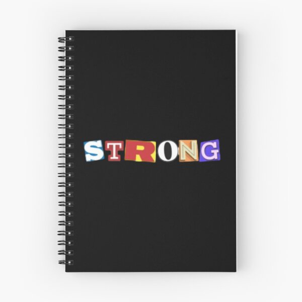 Item preview, Strong Colorful Typography designed and sold by RokenrolTEXT.