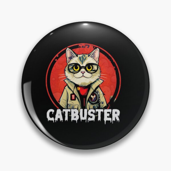 Item preview, Catbuster - Funny Retro Movie Cat Parody designed and sold by GenZFashion000.