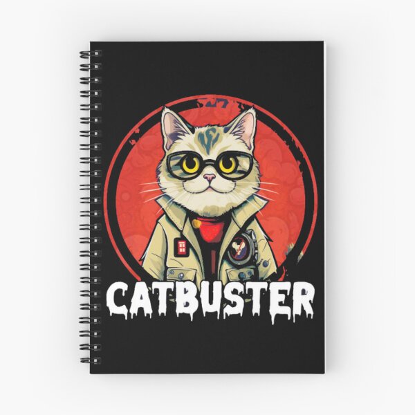 Item preview, Catbuster - Funny Retro Movie Cat Parody designed and sold by GenZFashion000.