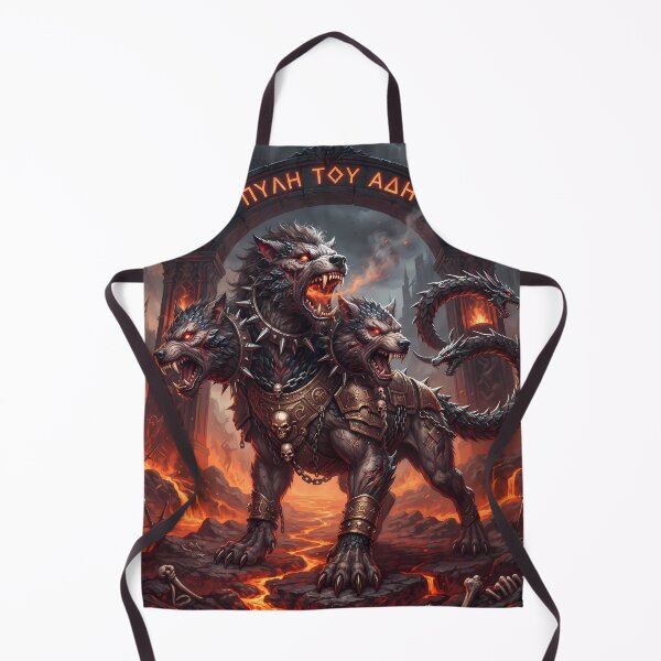 Item preview, B Cerberus Three Headed Hellhound Gates Of Hades designed and sold by ART ATTACK ZONE.