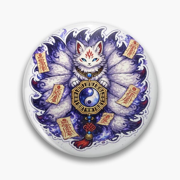 Item preview, Protection & Bagua nine fox designed and sold by Terraprompt.