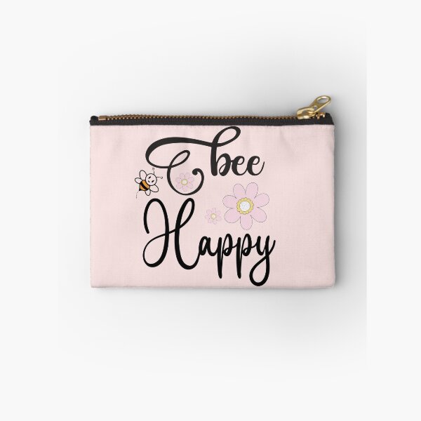 Item preview, Cute Bee with Pink Daisies Aesthetic Floral Design designed and sold by NotasCreativa.