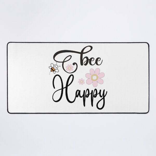 Item preview, Cute Bee with Pink Daisies Aesthetic Floral Design designed and sold by NotasCreativa.