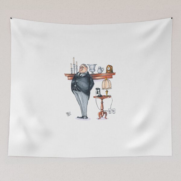 Item preview, The English Butler designed and sold by Billi French Illustrations.