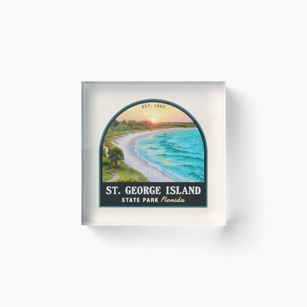 Item preview, St. George Island State Park (Florida), USA designed and sold by PinkandP.