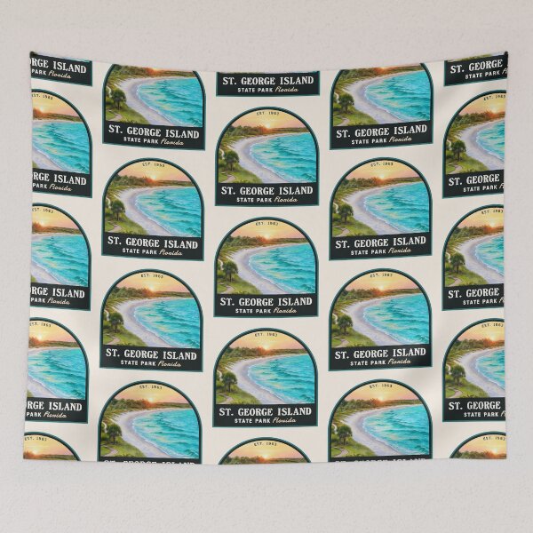 Item preview, St. George Island State Park (Florida), USA designed and sold by PinkandP.