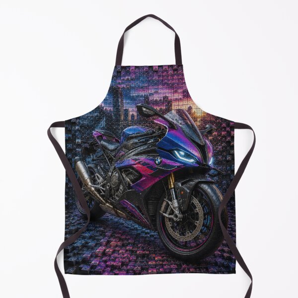 Item preview, Futuristic 3D Mosaic Sports Motorcycle designed and sold by JcAbstractArt.