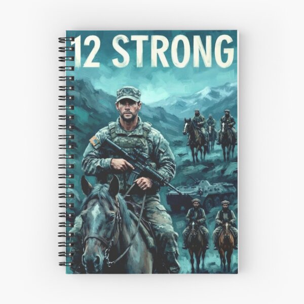 Item preview, 12 Strong Historical Military Action War Drama Tribute Art Poster designed and sold by Art's Diner.