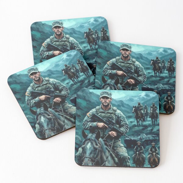 Item preview, 12 Strong Historical Military Action War Drama Tribute Art Poster designed and sold by Art's Diner.
