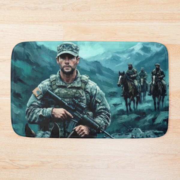 Item preview, 12 Strong Historical Military Action War Drama Tribute Art Poster designed and sold by Art's Diner.