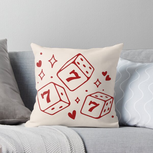 Artikelvorschau, Lucky 777 Casino Würfel, Herz- und Glitzer-Kunst, Girlypop-Vibes, positive Affirmationen entworfen und verkauft von SpringTeaDesigns.