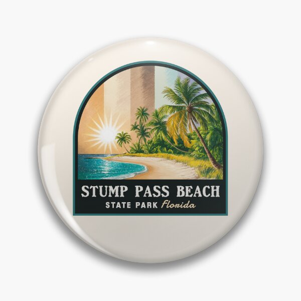 Item preview, Stump Pass Beach State Park (Florida), USA designed and sold by PinkandP.