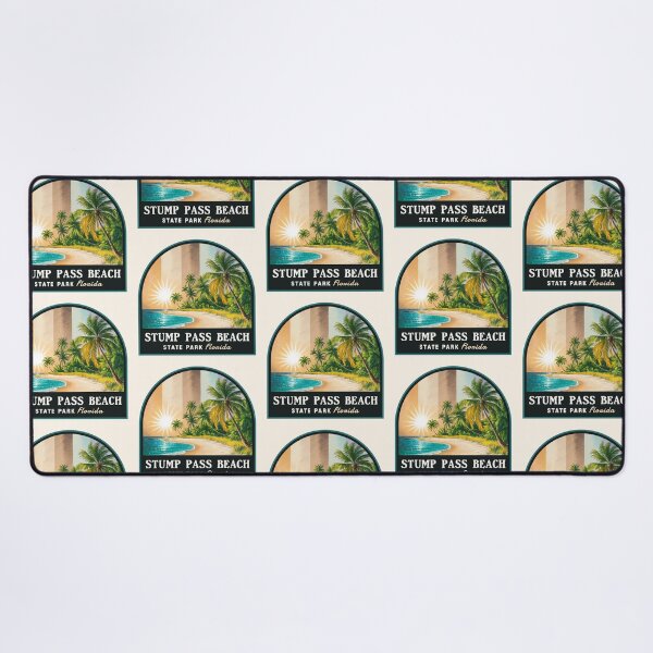 Item preview, Stump Pass Beach State Park (Florida), USA designed and sold by PinkandP.