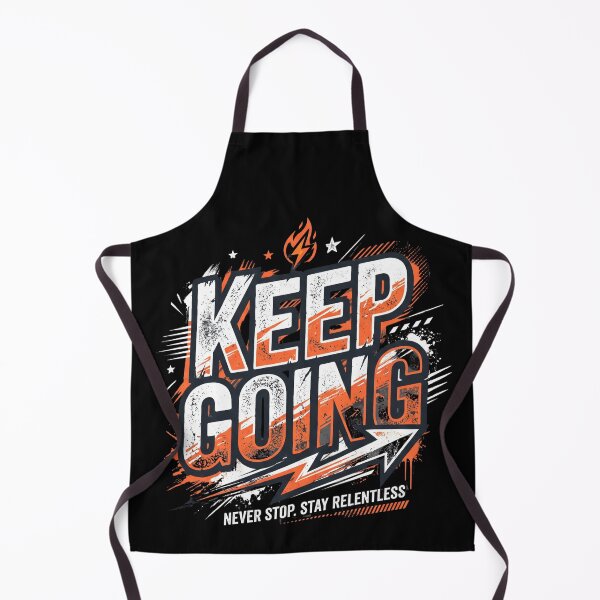 Item preview, Keep Going Motivational Streetwear Urban Typography Art designed and sold by rich-moda.