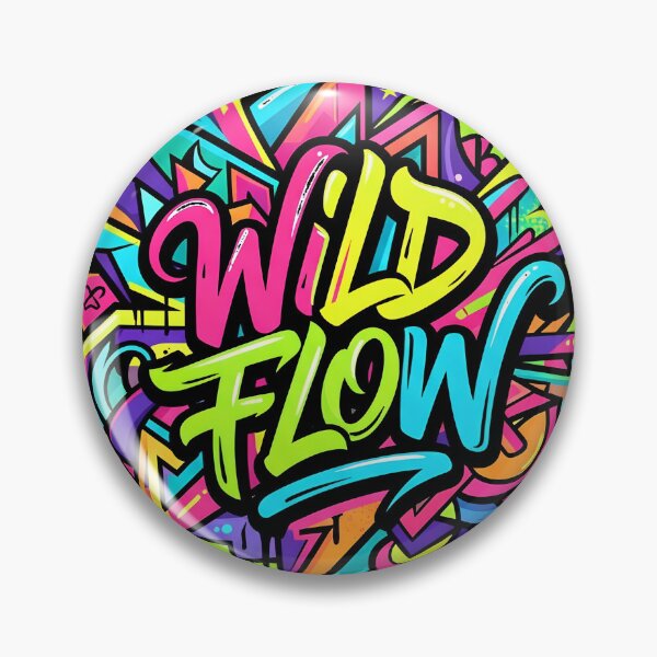 Item preview, Wild Flow Graffiti Graphic Design designed and sold by delohill.