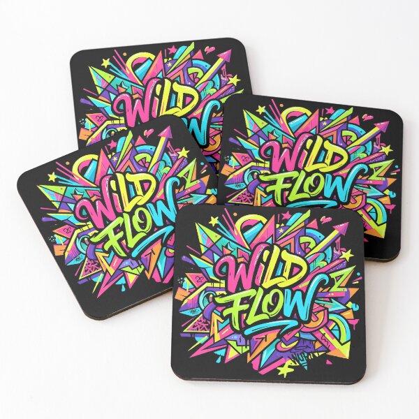 Item preview, Wild Flow Graffiti Graphic Design designed and sold by delohill.