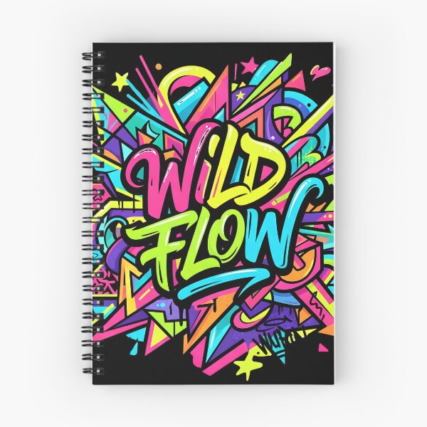 Item preview, Wild Flow Graffiti Graphic Design designed and sold by delohill.