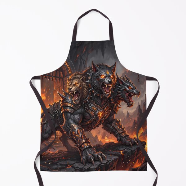 Item preview, C Cerberus Three Headed Hellhound Gates Of Hades designed and sold by ART ATTACK ZONE.